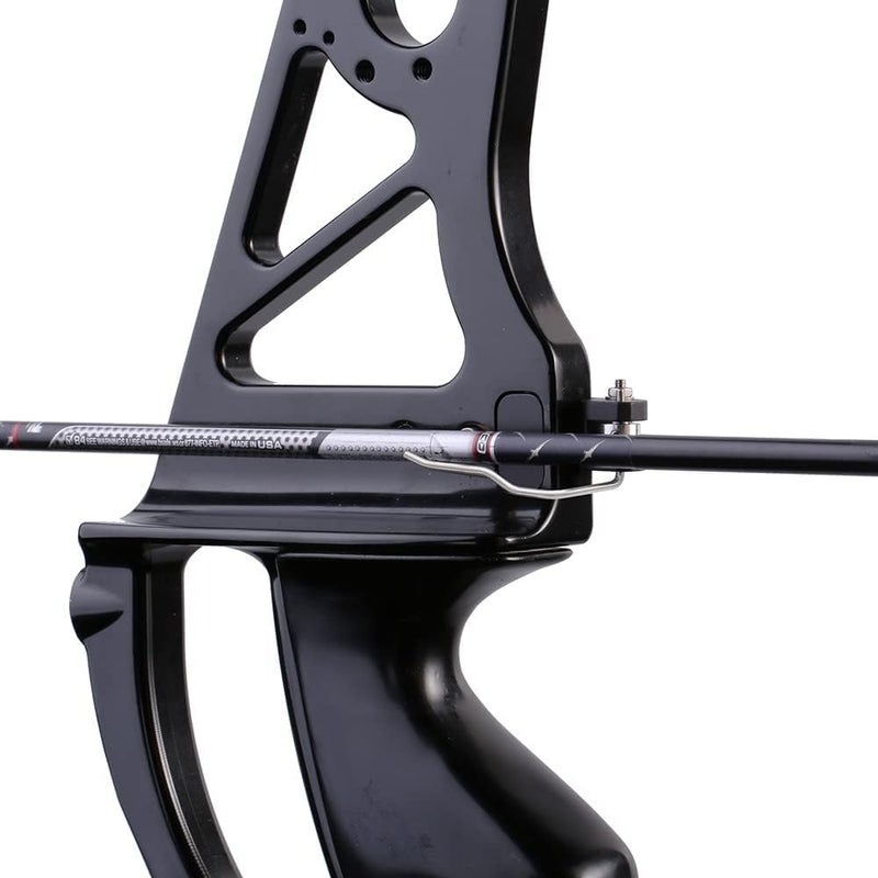 BICASTER Magnetic Arrow Rest Aluminum Alloy Adjustable Backside Archery Rest for Recurve Bow Barebow - Image 5